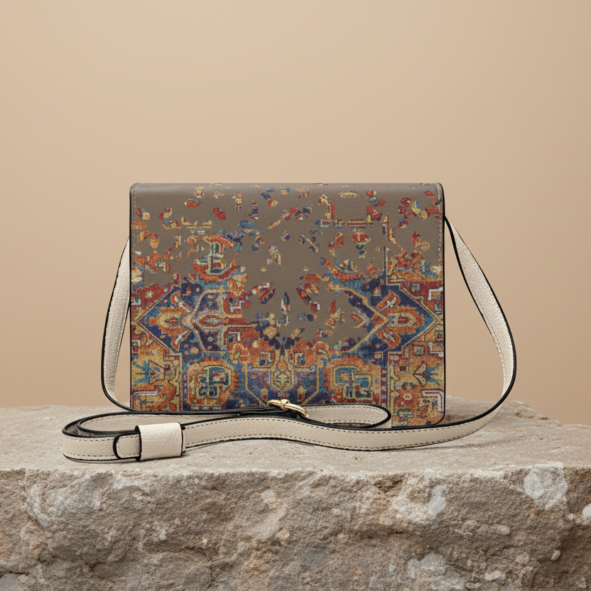 Shole Crossbody Bag-art inspired, Designer Handbag