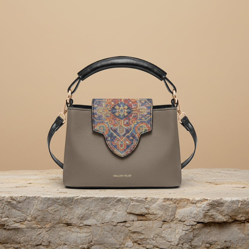 Rosha Mini Crossbody Bag- Artistic Designer Handbag