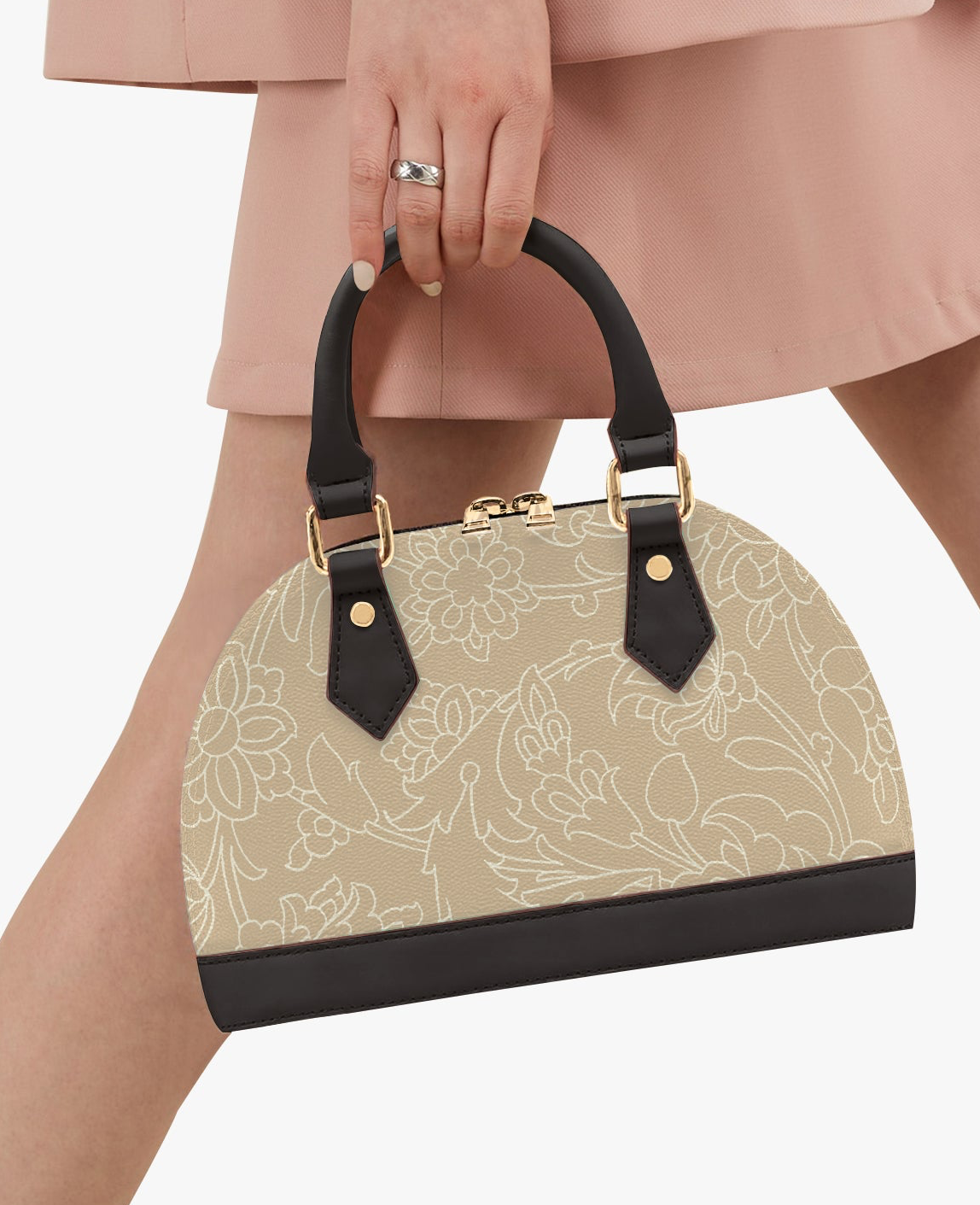 Setareh Top Handle Shoulder Bag- Designer Handbag