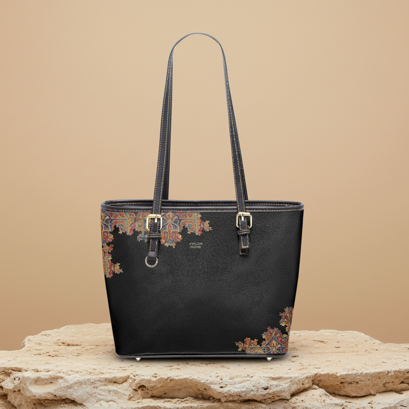 Zizi Tote Bag-art inspired, Designer Handbag