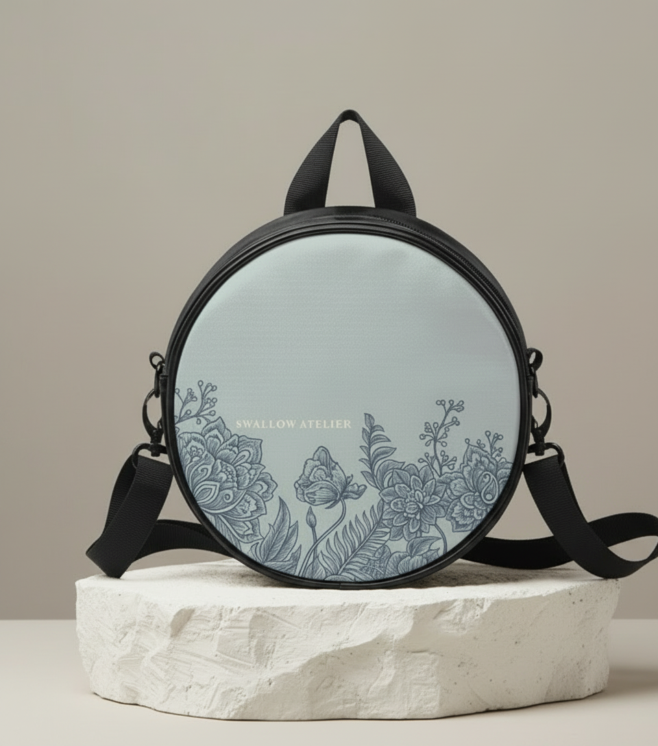 Chiara Round Crossbody Bag- Designer Handbag