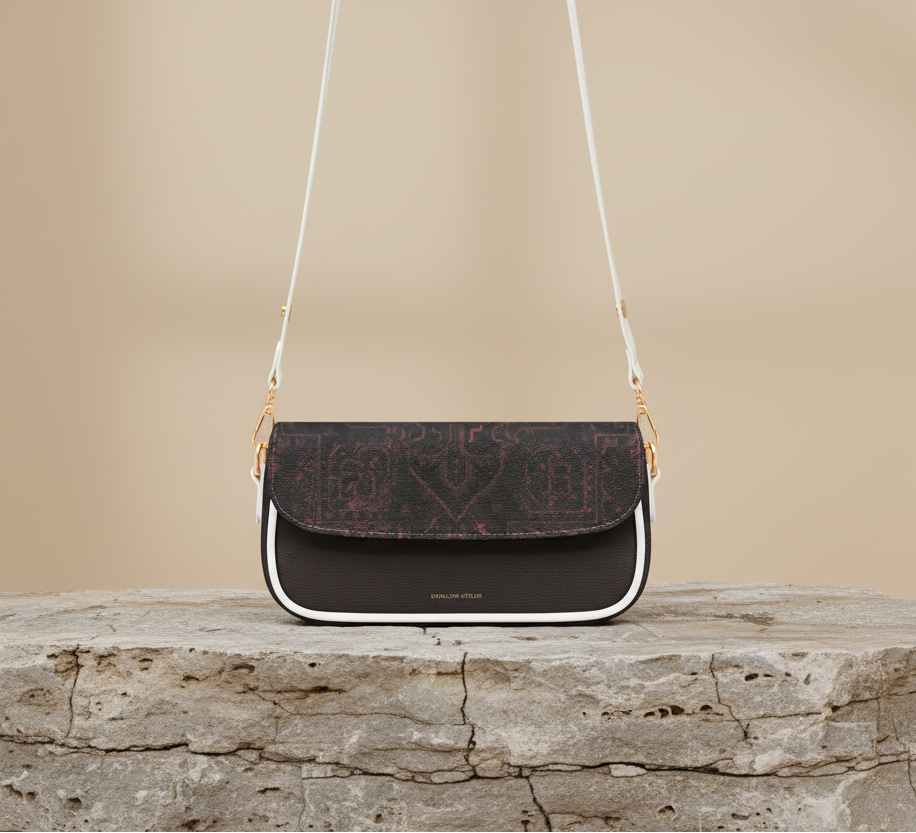 Mitra Underarm Bag- Patterned Handbag