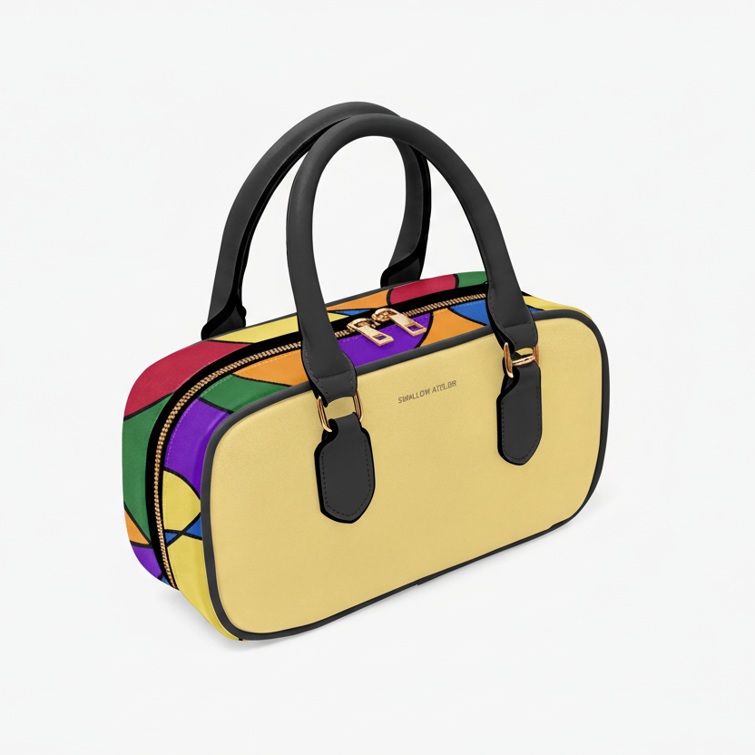 Pooneh Top Handle Bag- Designer Handbag