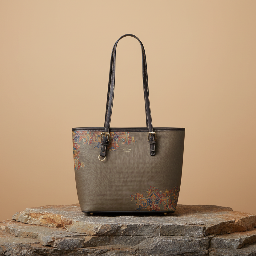 Narengi Tote Bag-art inspired, Designer Handbag