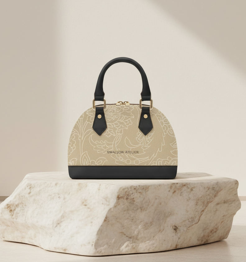 Setareh Top Handle Shoulder Bag- Designer Handbag