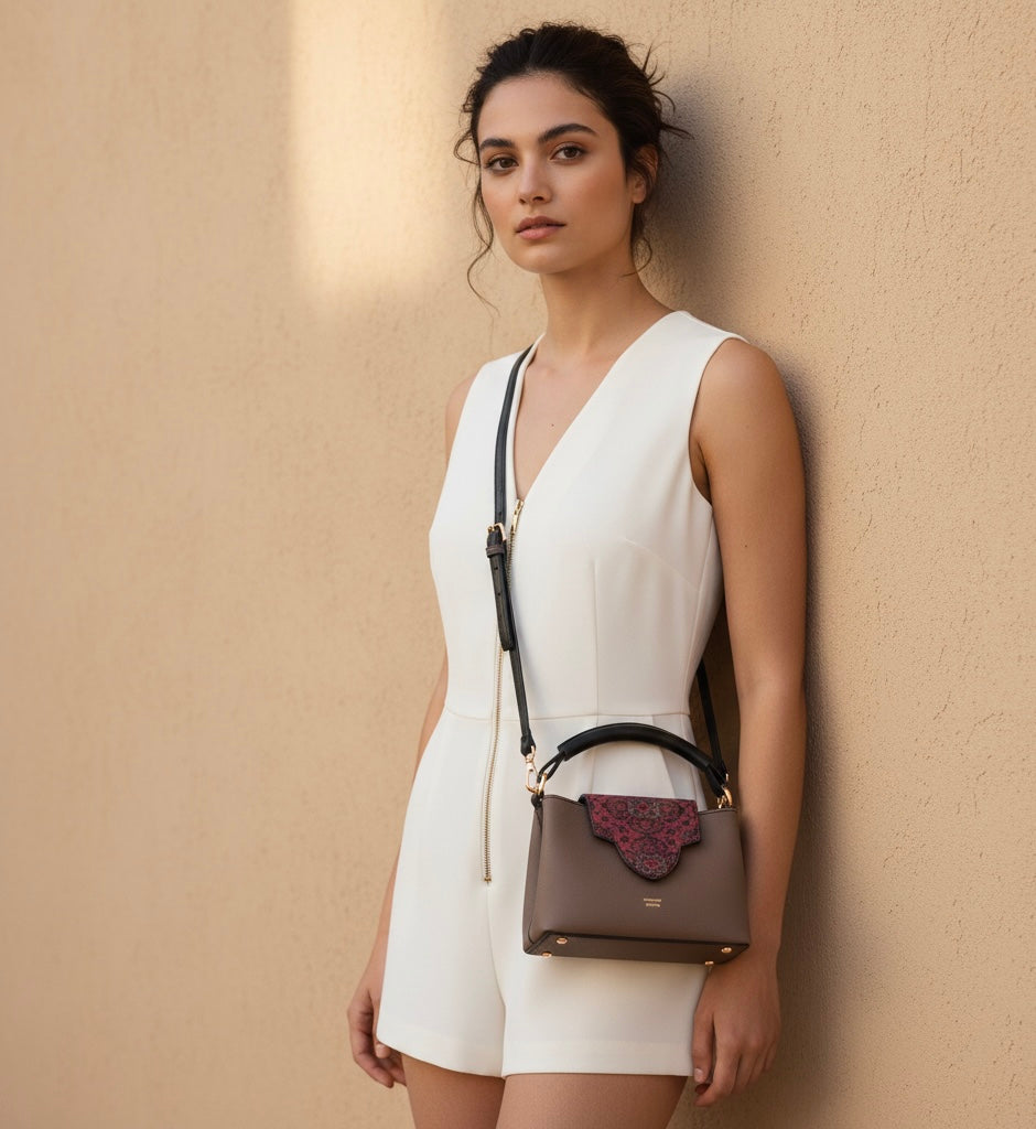 Lindsey Crossbody Bag-Artistic Designer Handbag