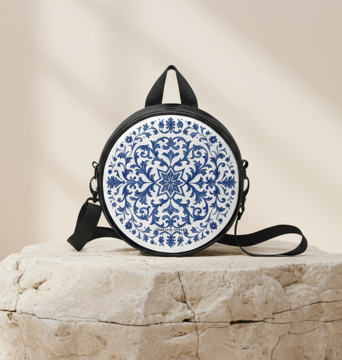 Ariana Round Crossbody Bag- Designer Handbag