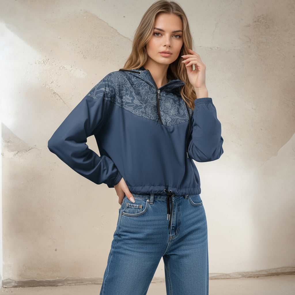 Pari Women’s cropped windbreaker