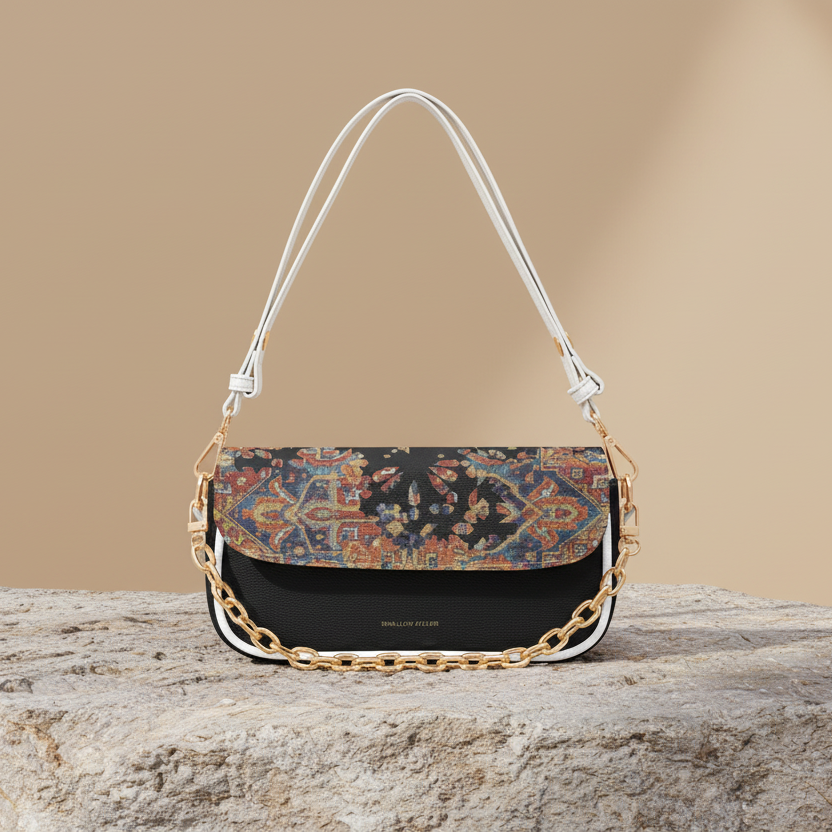 Tina Underarm Bag- Patterned Handbag